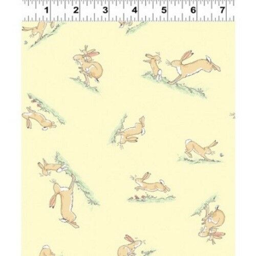 PAtchworkstoff,kinderstoff,Anita jeram,clothworks,guess how much i love you, weisst du wie lieb ich dich habe,